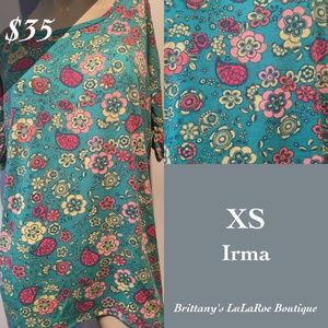 Brand new with tags. Lularoe Irma Tunic.
